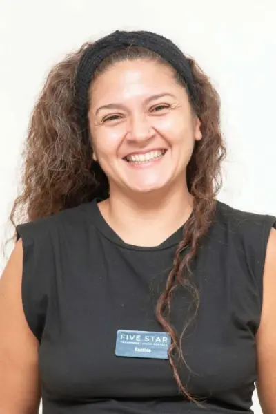 Staff member Romina Sanchez